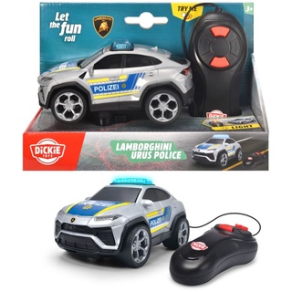 Dickie Toys Spielwaren Go Real / SOS Lamborghini Urus Police Car Spielzeugautos Autos Spielautos