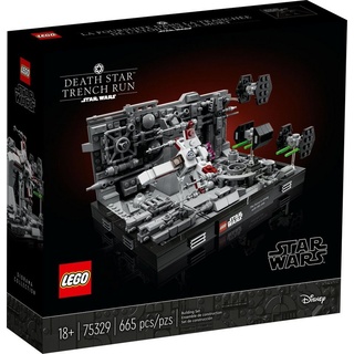 LEGO® Konstruktionsspielsteine LEGO® Star Wars 75329 Death StarTM Trench Run Diorama