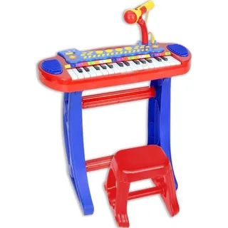 Bontempi E-Keyboard mit Mikrofon und Hocker