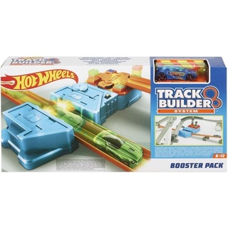 Mattel - Hot Wheels Track Builder Unlimited Booster Pack, Auto-Beschleuniger inkl. 1 Spielauto