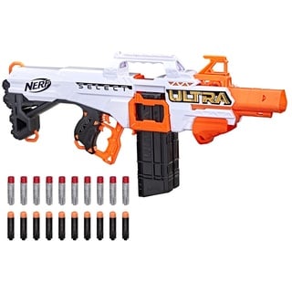 Nerf Ultra Select vollmotorisierter Blaster, Distanz- oder Präzisionsschüsse, mit Magazinen und Darts, nur mit Nerf Ultra Darts kompatibel, 7.9 x 71.1 x 30.5 cm