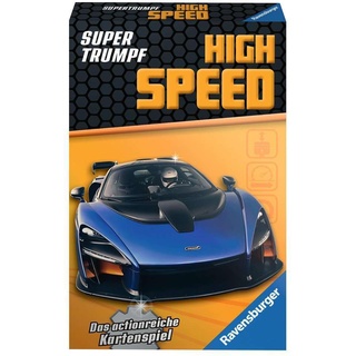 Ravensburger Kartenspiel, Supertrumpf High Speed 20687, Quartett und Trumpf-Spiel für Technik-Fans ab 7 Jahren