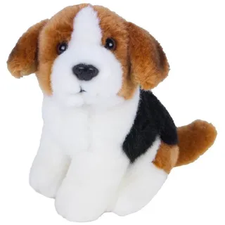 Teddys Rothenburg Kuscheltier Beagle 12 cm Hund klein Uni-Toys Plüschbeagle