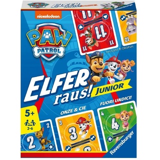 Ravensburger Verlag - Kartenspiel ELFER RAUS JUNIOR - PAW PATROL