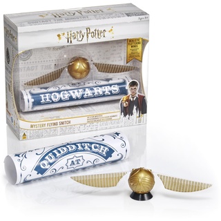 WOW! STUFF Mystery Flying Golden Snitch | Scheint magisch zu schweben | Wizarding World Offizielle Harry-Potter-Geschenke, Sammlerstücke und Spielzeug, Gold