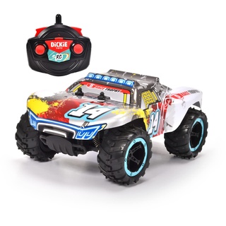 Dickie Toys - RC Race Trophy - ferngesteuertes Auto für Kinder ab 6 Jahren, Robustes Spielzeug-Fahrzeug (23 cm) mit Federung & Gummireifen