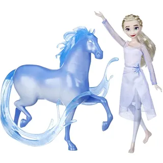 Disney Die Eiskönigin 2 ELSA Puppe und Nokk Figur, Spielzeug für Kinder ab 3 Jahren