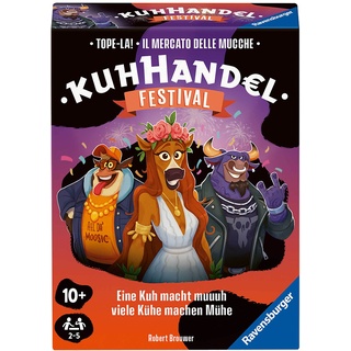 Ravensburger Verlag - Kartenspiel KUHHANDEL - FESTIVAL