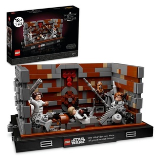 LEGO® Spielbausteine LEGO 75339 STAR WARS Müllpresse im TodessternTM – Diorama - EOL 2023