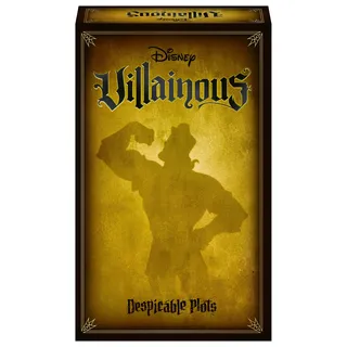 Ravensburger - Disney Villainous Despicable Plots, Erweiterung, Brettspiel für die ganze Familie, 2-3 Spieler, Geschenkidee für Erwachsene und Jungen ab 10 Jahren, italienische Ausgabe