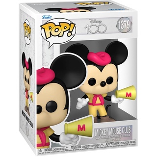 Funko Pop! Disney: Mickey Mouse Club - Mickey - Disney 100th Anniversary - Vinyl-Sammelfigur - Geschenkidee - Offizielle Handelswaren - Spielzeug Für Kinder und Erwachsene - Modellfigur Für Sammler