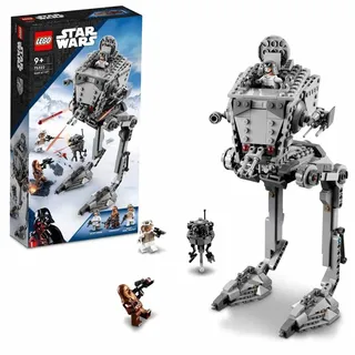 LEGO 75322 Star Wars AT-ST auf Hoth mit Figuren von Chewbacca und Droide, Sammelspielzeug aus Das Imperium schlägt zurück