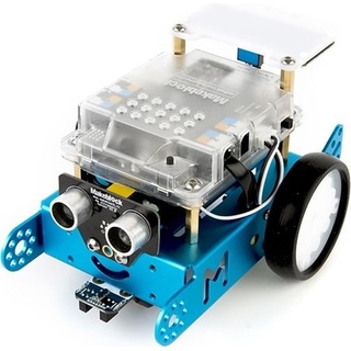 Makeblock MINT Roboter Bausatz mBotS v1.1, Robotik Kit, Blau