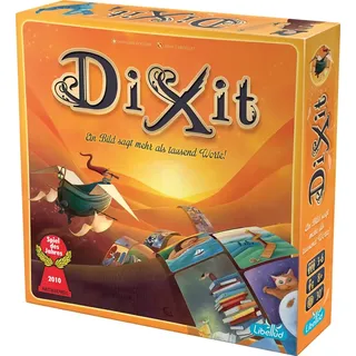 Libellud, UNbox Now, Dixit, Grundspiel, Familienspiel, Spiel des Jahres 2010, 3-8 Spieler, Ab 8+ Jahren, 30+ Minuten, Deutsch