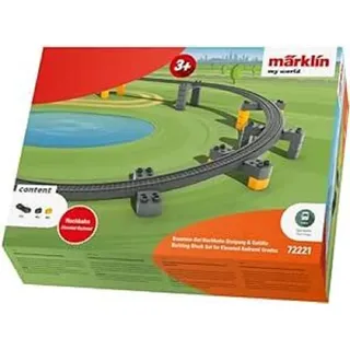 Märklin My World 72221 - Baustein-Set Hochbahn Steigung & Gefälle