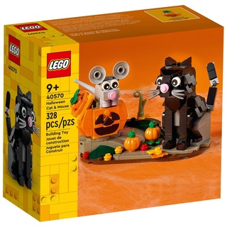 LEGO® Konstruktionsspielsteine LEGO® 40570 Katz und Maus an Halloween, (328 St)