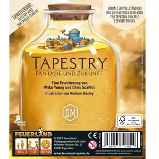 FEU31022 - Tapestry: Fantasie und Zukunft, Brettspiel, für 1-5 Spieler, ab 12 Jahren (DE-Erw.)