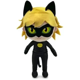 Tinisu Plüschfigur Cat Noir Miraculous Kuscheltier - 30 cm Plüschtier Adrien Disney