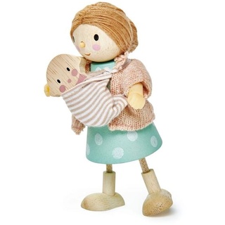 Tender leaf Toys - Mrs Goodwood & Baby für Puppenhaus