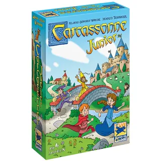 Asmodee Carcassonne Junior, Brettspiel, Familie, 4 Jahr(e), Familienspiel