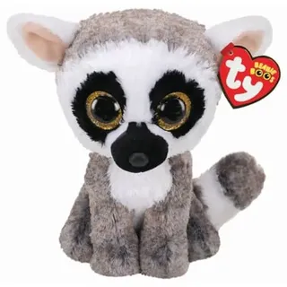 Plüschfigur Beanie Boos Lemur Linus, 15cm