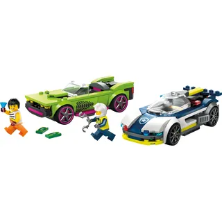 LEGO 60415 - LEGO® City Verfolgungsjagd mit Polizeiauto und Muscle Car