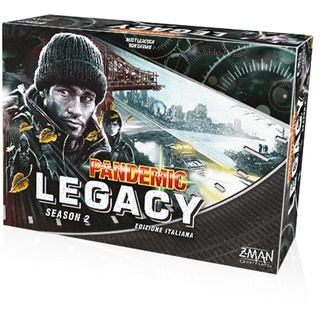 Asmodee 8393 Pandemic Legacy Season 2 Schwarz