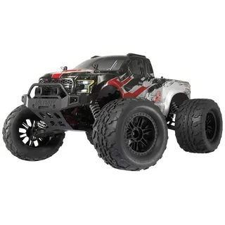 Reely New2 Super Combo Brushed 1:10 RC Modellauto Elektro Monstertruck Allradantrieb (4WD) 100% RtR 2,4GHz inkl. Akku, Ladegerät