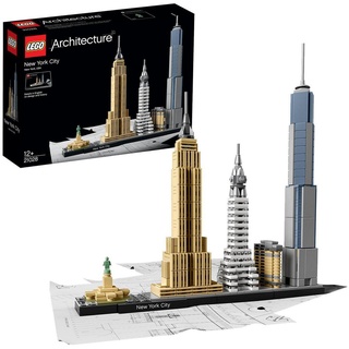 LEGO® Konstruktionsspielsteine New York City (21028), LEGO® Architecture, (598 St) bunt