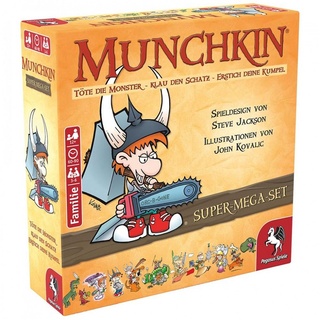 Pegasus Spiele Spiel, Munchkin - Fantasy Super-Mega-Set - deutsch