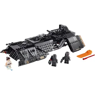 LEGO 75284 Star Wars Transportraumschiff der Ritter von Ren, Bauset mit Rey Minifigur