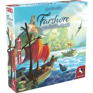 Pegasus Spiele 57611G Farshore – EIN Spiel in der Welt von Everdell, Einheitsgröße