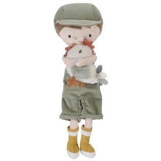 Kuschelpuppe Jim mit Huhn 35 cm | Little Dutch