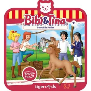 tigercard Bibi & Tina – Das wilde Fohlen Hörspiel für Kinder ab 6 Jahren