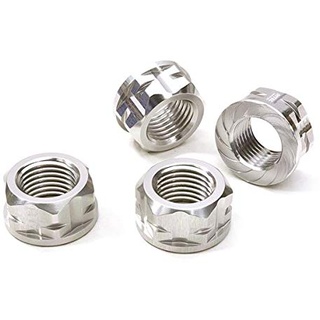 Integy RC Model Serrated 17mm Hex Wheel Nut (4) for Most 1/8 Buggy, Truggy, SC & Monster Truck