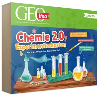 FRANZIS 67212 - GEOlino Chemie 2.0 Experimentierkasten - Mehr als 40 geniale Experimente! Für Kinder ab 10 Jahren / Franzis Verlag GmbH / Sonstige