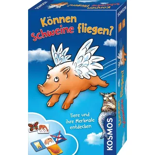 Können Schweine fliegen? Mini: Tiere und ihre Merkmale entdecken. Für 2-4 Spieler