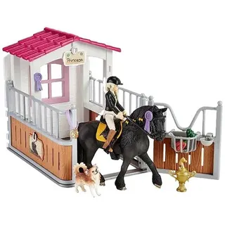 Schleich 42437 Horse Club Pferdebox mit Horse Club Tori & Princess