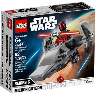 LEGO 75224 Star Wars Sith InfiltratorTM Microfighter