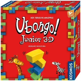 KOSMOS Verlag Spiel, Familienspiel Ubongo - Junior 3D, Kinderspiel, für 1-4 Spieler, ab 5..., Kinderspiel