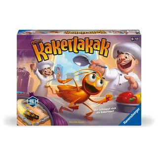 Ravensburger 20800 - Kakerlakak - Aktionsspiel mit elektronischer Kakerlake für Groß und Klein für 2-4 Personen geeignet ab 5 Jahren von Peter-Paul Jo