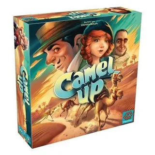 Pretzel Games Spiel, Familienspiel PRGD0003 - Camel Up - Brettspiel, für 3-5 Spieler, ab 8..., Familienspiel bunt