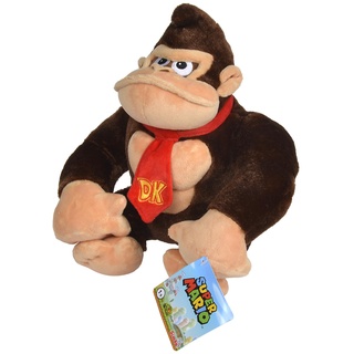 Super Mario Donkey Kong, 27cm Plüschfigur, ab den ersten Lebensmonaten geeignet