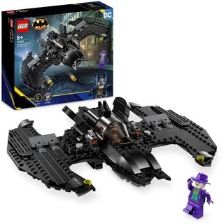 LEGO 76265 DC Batwing: Batman vs. The Joker, ikonisches Flugzeug-Spielzeug aus dem Film von 1989 mit 2 Minifiguren, klassisches Superhelden-Set, Geburtstagsgeschenk für Kinder, Jungen, Mädchen