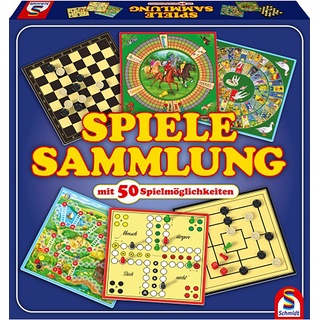 SCHMIDT SPIELE - Schmidt Spiele Spielesammlung mit 50 Spielen