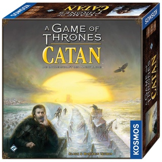 KOSMOS 694081 CATAN - A Game of Thrones, eigenständiges Spiel, deutsche Version, Gesellschaftsspiel ab 12 Jahre für 2-6 Personen, Strategiespiel, Brettspiel, Siedler von Catan