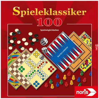 Noris Spielesammlung "Spieleklassiker - 100 Spielmöglichkeiten" - ab 6 Jahren