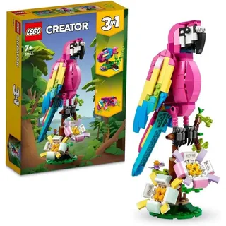 LEGO® LEGO® Creator 31144 Exotischer pinkfarbener Papagei Konstruktionsspielsteine bunt