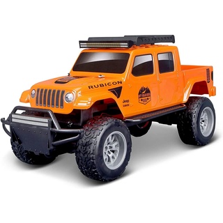 Maisto Tech RC-Auto Ferngesteuertes Auto - Jeep Gladiator (orange, 71cm), Off-Road Series
