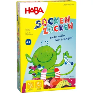 Haba Spiel, Mitbringspiel Mini Suchspiel Socken Zocken 1306992001